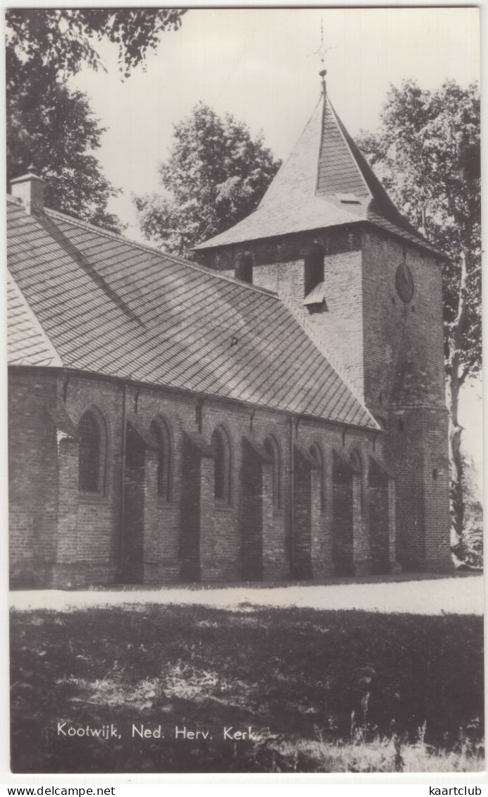 Kootwijk, Ned. Herv. Kerk - (Nederland/Holland) - (Uitg.: Jos-pé - Café 'De Brinkhof', Kootwijk) - Barneveld