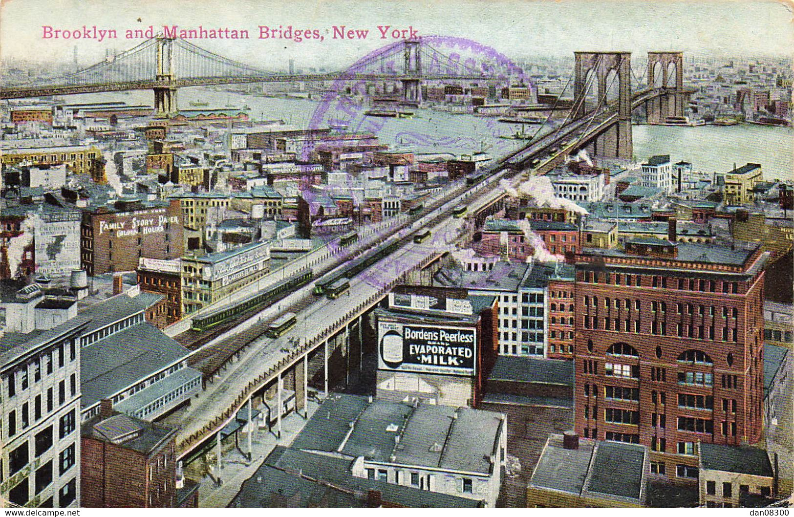 BROOKLYN AND MANHATTAN BRIDGES NEW YORK - Ponti E Gallerie