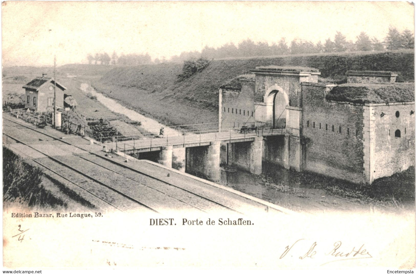 CPA Carte Postale Belgique Diest Porte Se Schaffen 1903  VM78831ok - Diest