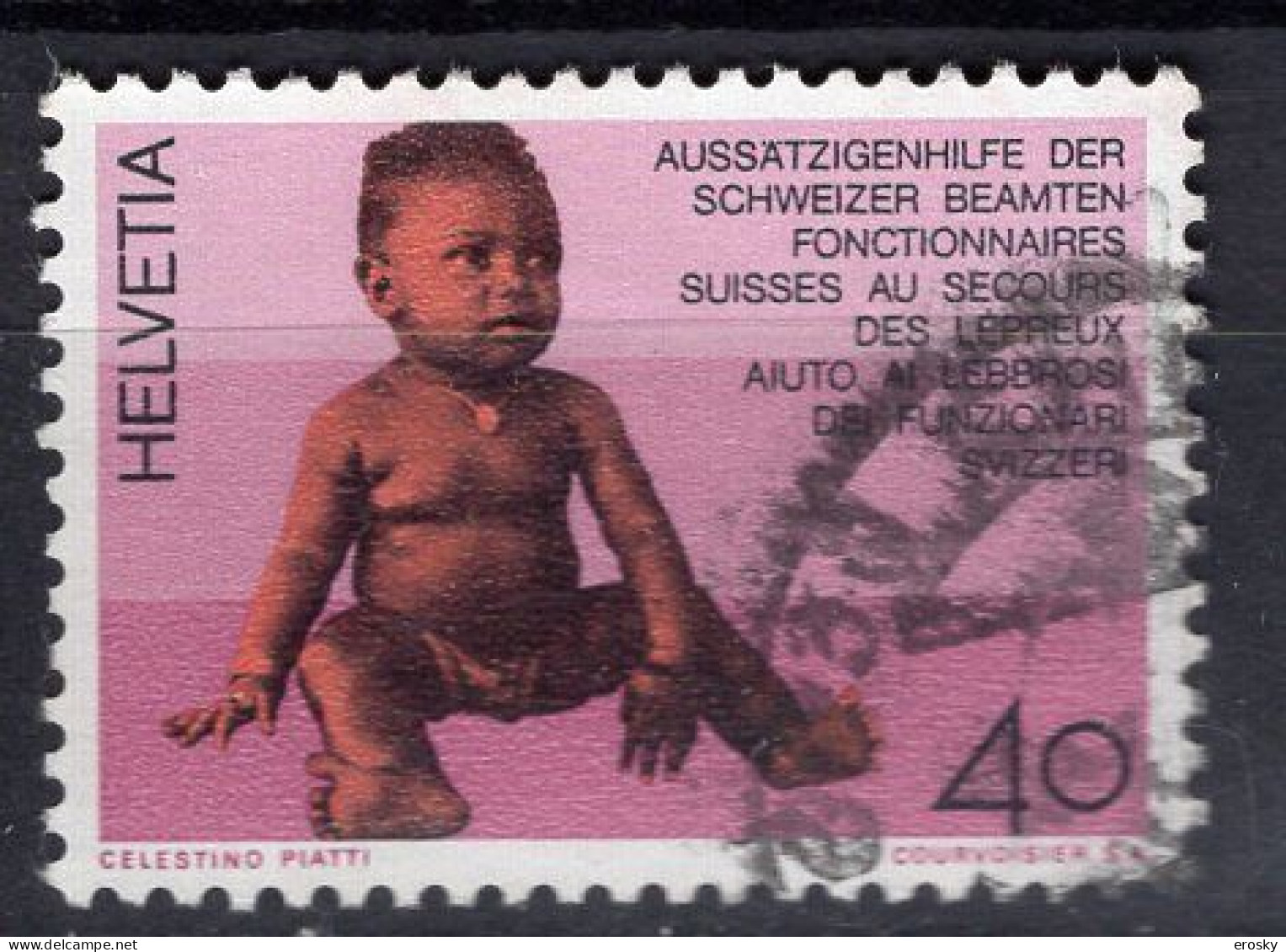 T2309 - SUISSE SWITZERLAND Yv N°1001 - Usati