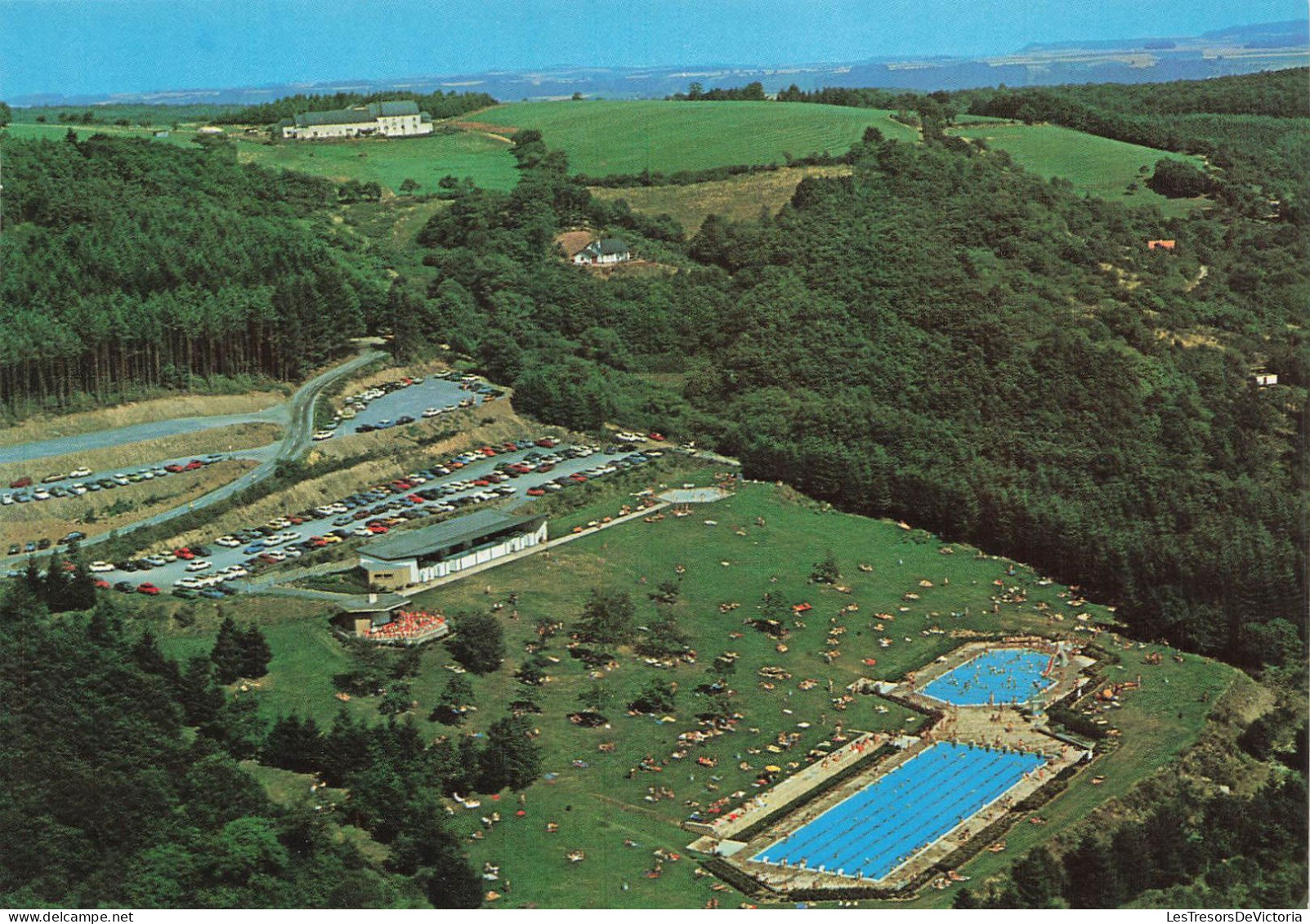 LUXEMBOURG - Vianden - Vue Générale De La Piscine - Colorisé - Carte Postale - Vianden