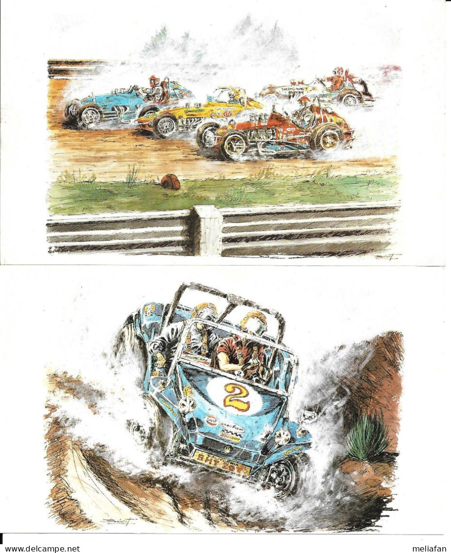 GF1959 -  CARTES BISCUITERIE  ALSACIENNE - LES BRULEURS DE GOMME - Car Racing - F1