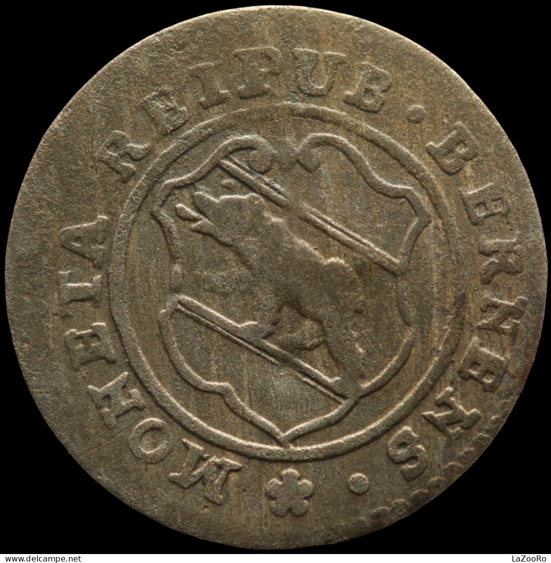 LaZooRo: Switzerland BERN 1 Kreuzer 1785 VF - Silver - Bern