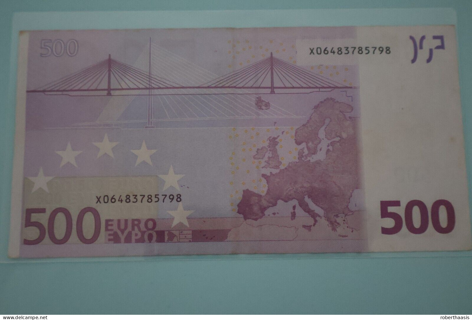 500 Euro Banknote 2002 X Series (Germany) - 500 Euro