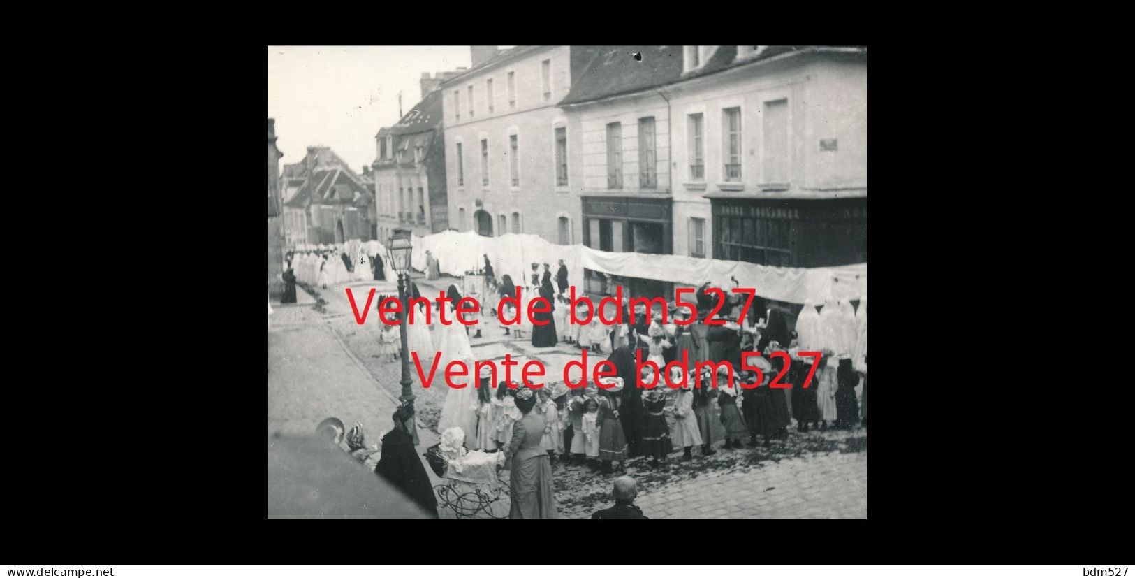 Mortagne Au Perche (61400), 14 Négatifs Photographiques Sur Plaque De Verre, Du Début Du Siècle. - Glasplaten