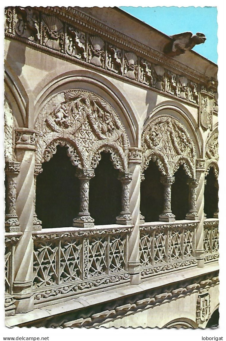 PATIO DEL COLEGIO DE SAN GREGORIO, DETALLE.- MUSEO NACIONAL DE ESCULTURA.- VALLADOLID.- ( ESPAÑA ) - Valladolid