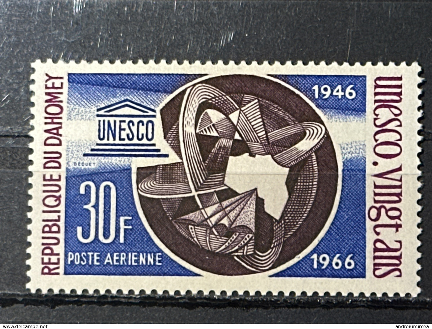 1966 UNESCO - Bénin – Dahomey (1960-...)