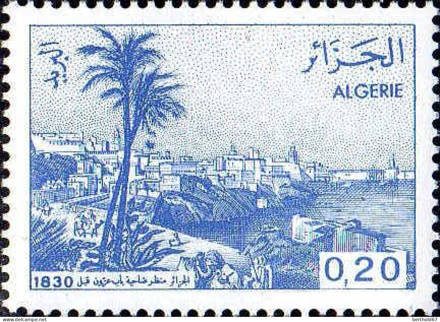 Algérie (Rep) Poste N** Yv: 815/817 Vues D'Algérie En 1830 3.Serie - Algérie (1962-...)