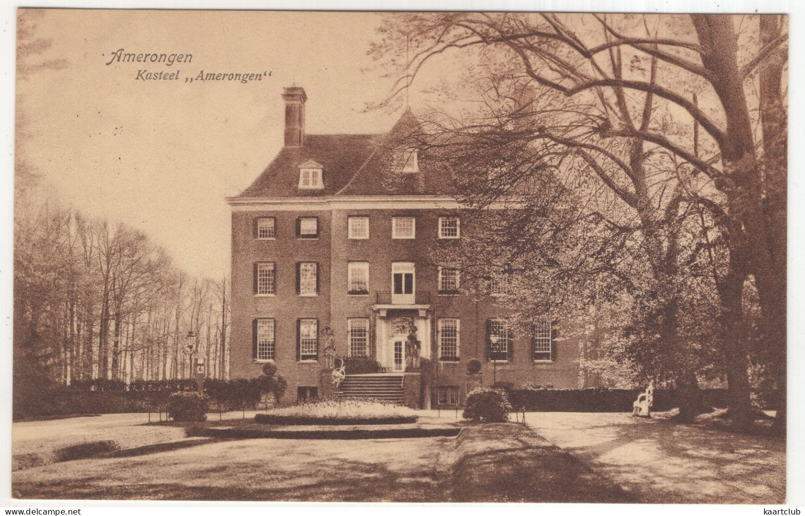 Amerongen, Kasteel 'Amerongen' - (Nederland/Holland) - 1915 'Militair' - Amerongen