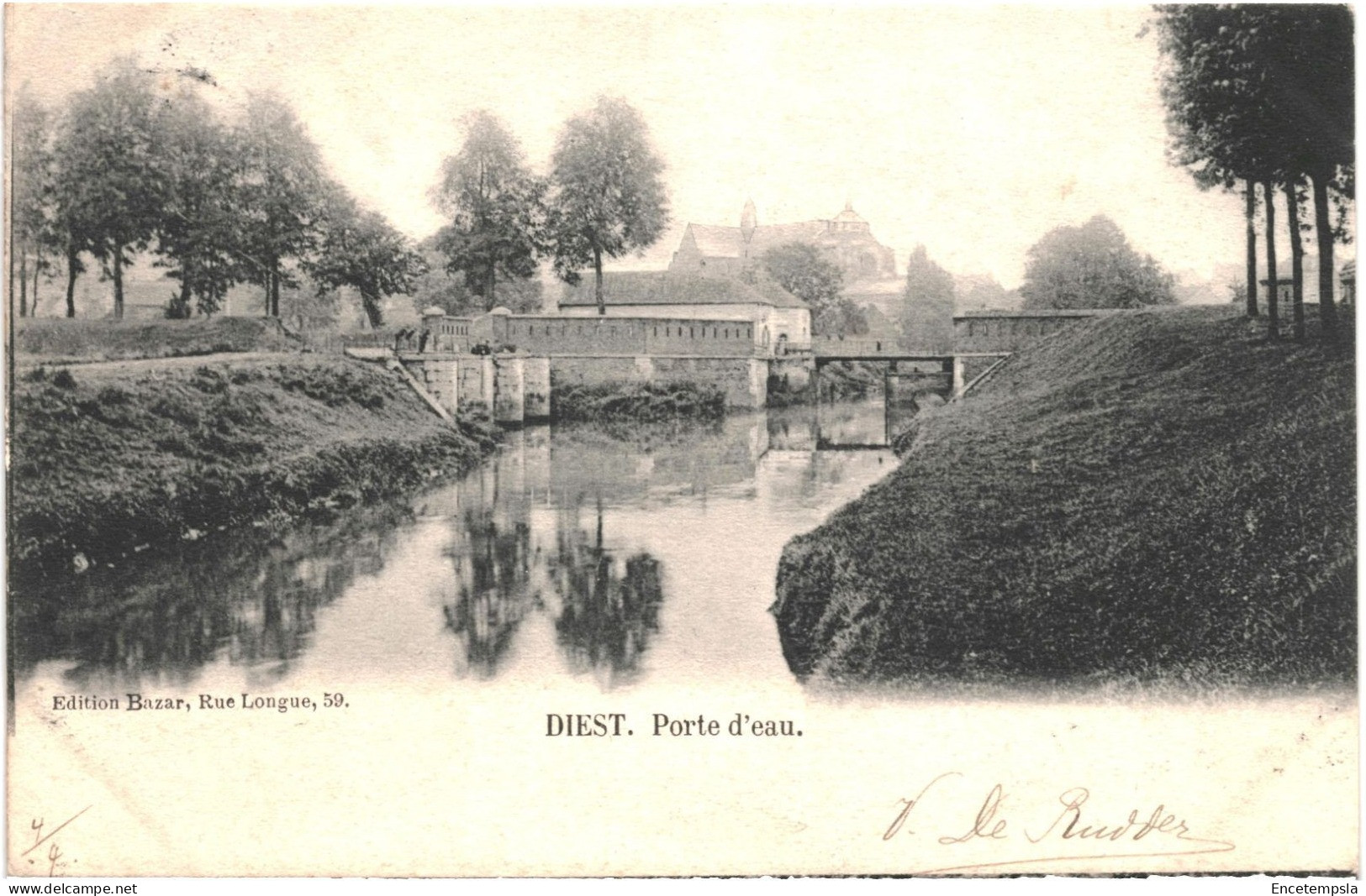 CPA Carte Postale Belgique Diest Porte D'eau 1903  VM78832ok - Diest