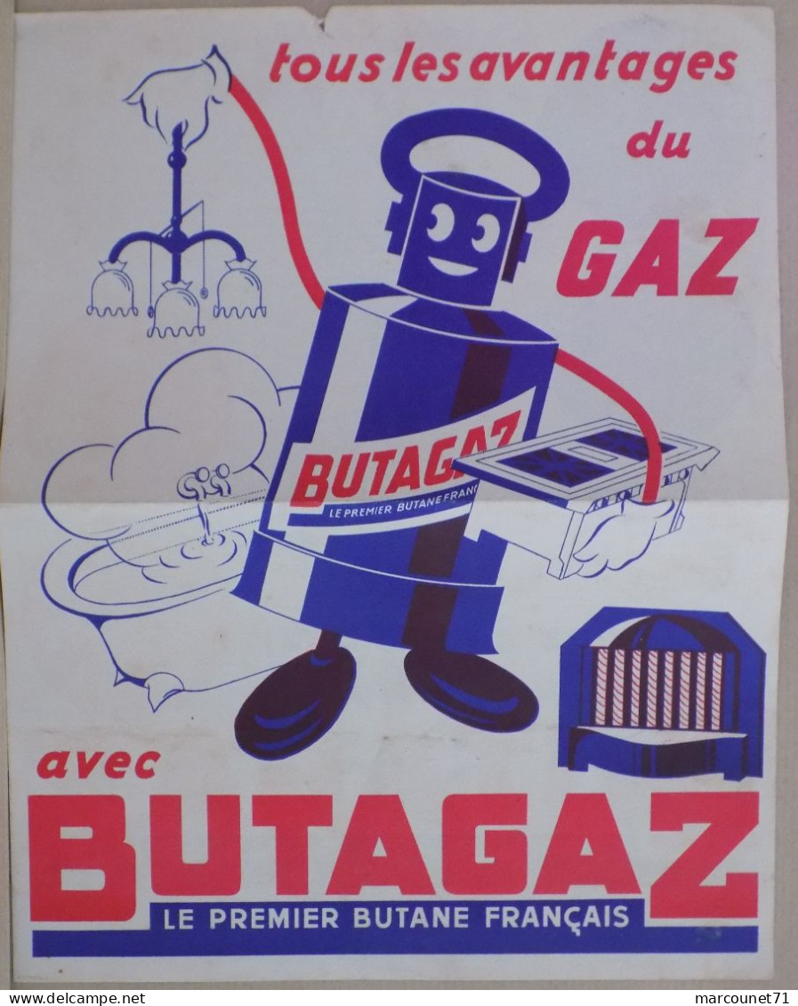 DOCUMENT COMMERCIAL GAZ BUTAGAZ PREMIER BUTANE FRANCAIS - Elektrizität & Gas