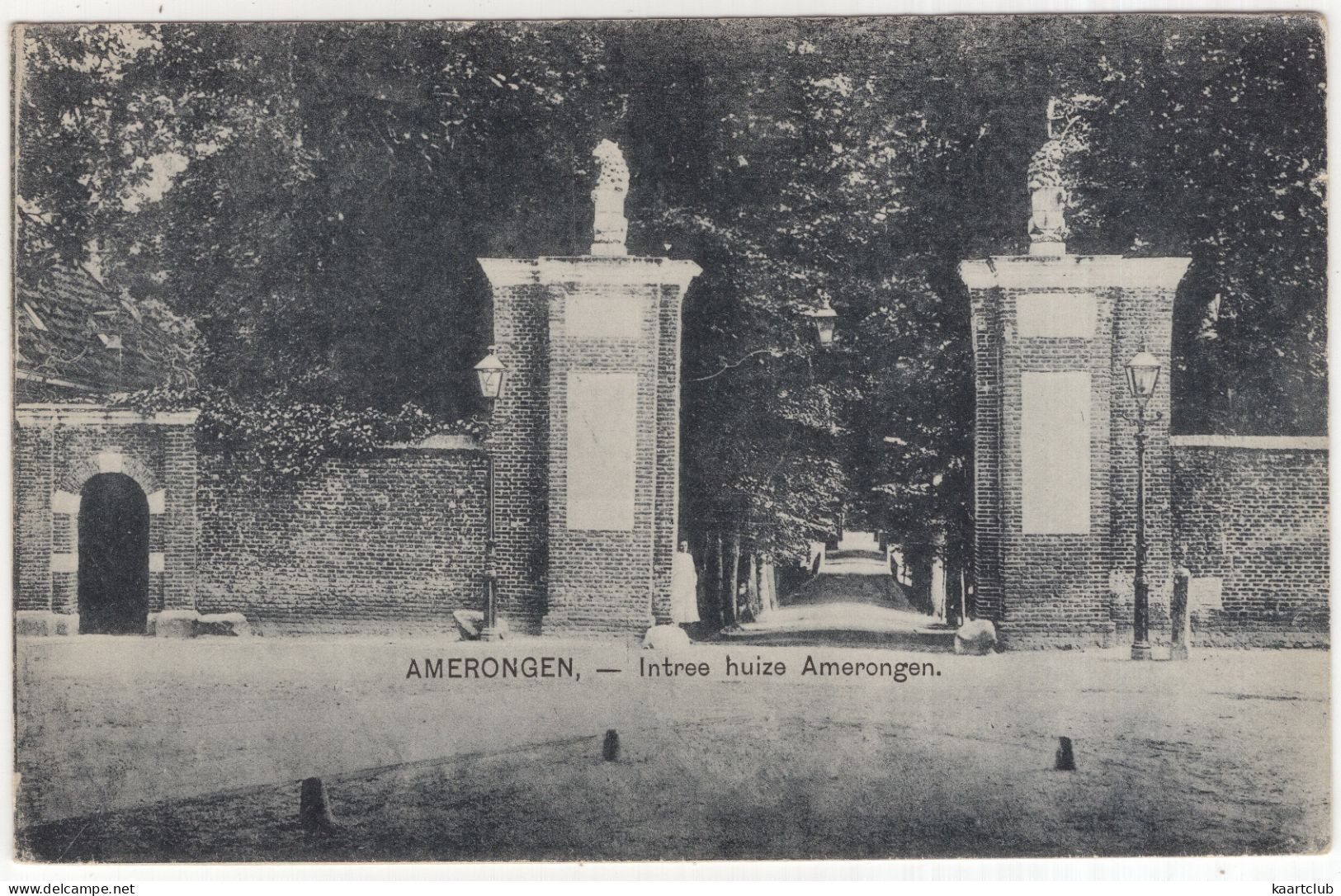 Amerongen, -- Intree Huize Amerongen - (Nederland/Holland) - (Uig. Nauta, Velsen. 9212) - Amerongen