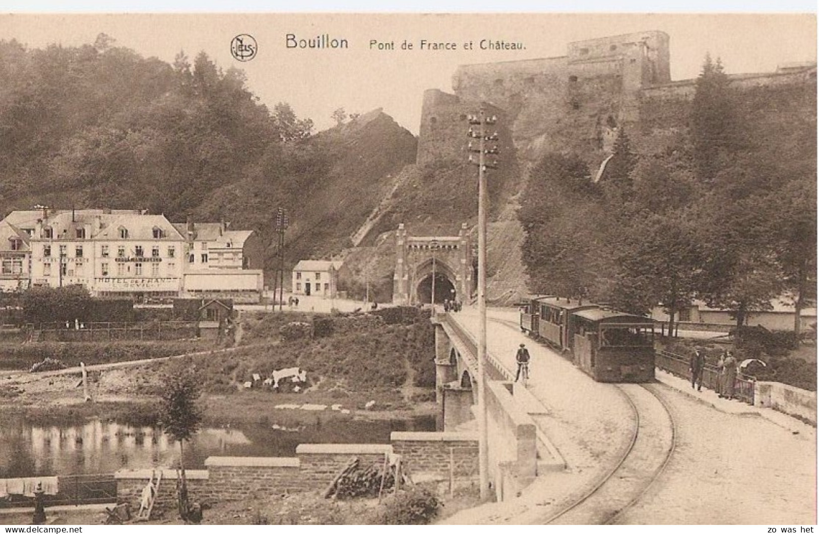 Bouillon, Pont De France Et Château - Bouillon