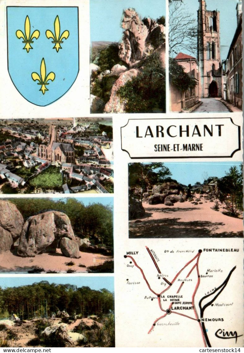 N°42158 Z -cpsm Larchant - Larchant