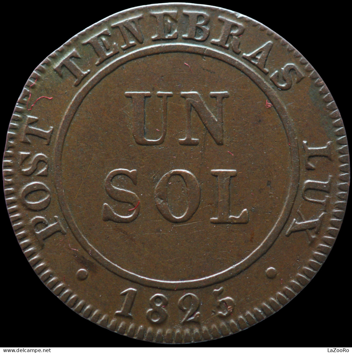 LaZooRo: Switzerland GENEVA 1 Sol 1825 XF - Silver - Kantonale Munten