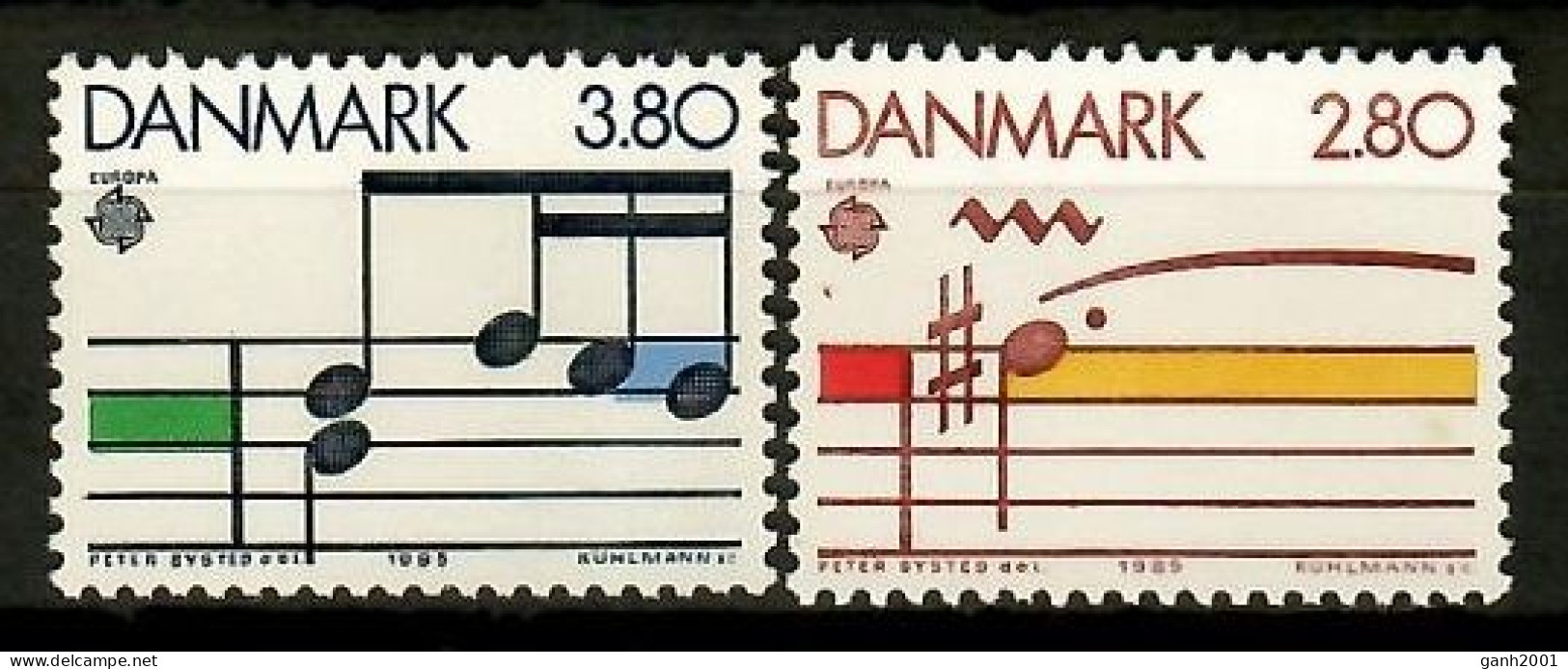 Denmark 1985 Dinamarca / Europa CEPT Music MNH Música Musik / Ke31  18-37 - 1985