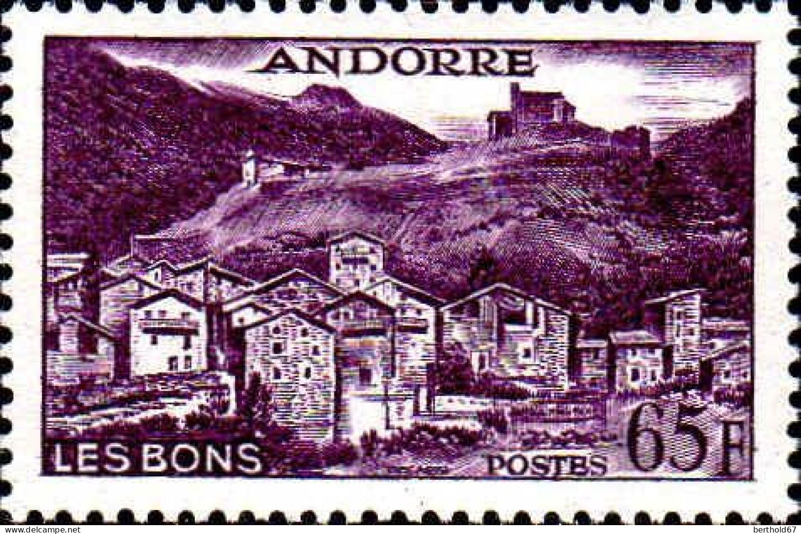 Andorre (F) Poste N** Yv:152A Mi:162 Les Bons - Neufs