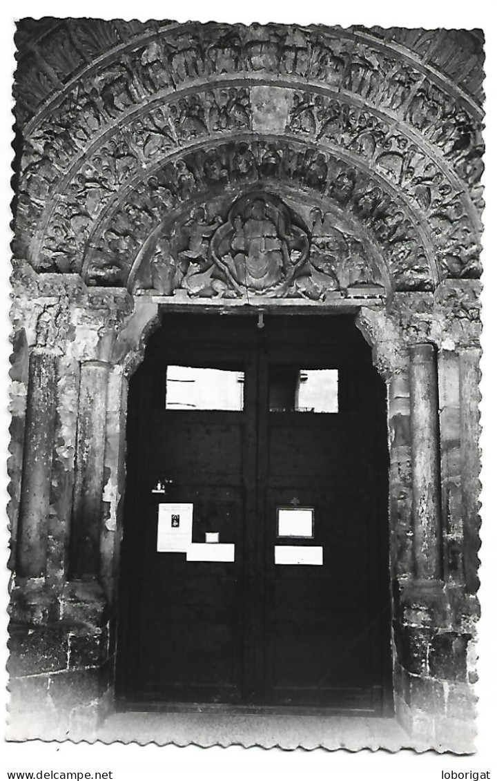 IGLESIA DE LA MAGDALENA, PORTADA ROMANICA SIGLO XII.-  TUDELA.-  ( NAVARRA - ESPAÑA ) - Navarra (Pamplona)