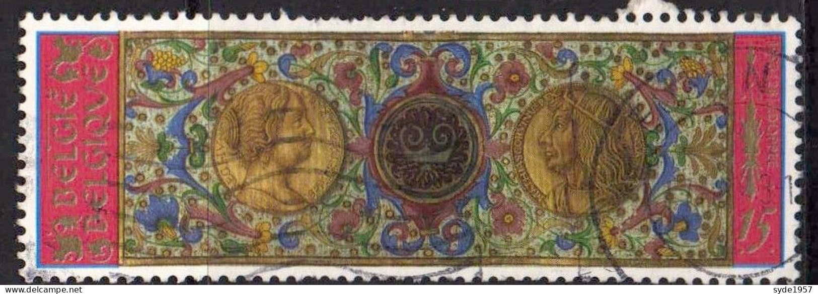 1993 COB 2491-2493 (complet) Histoire - Used Stamps