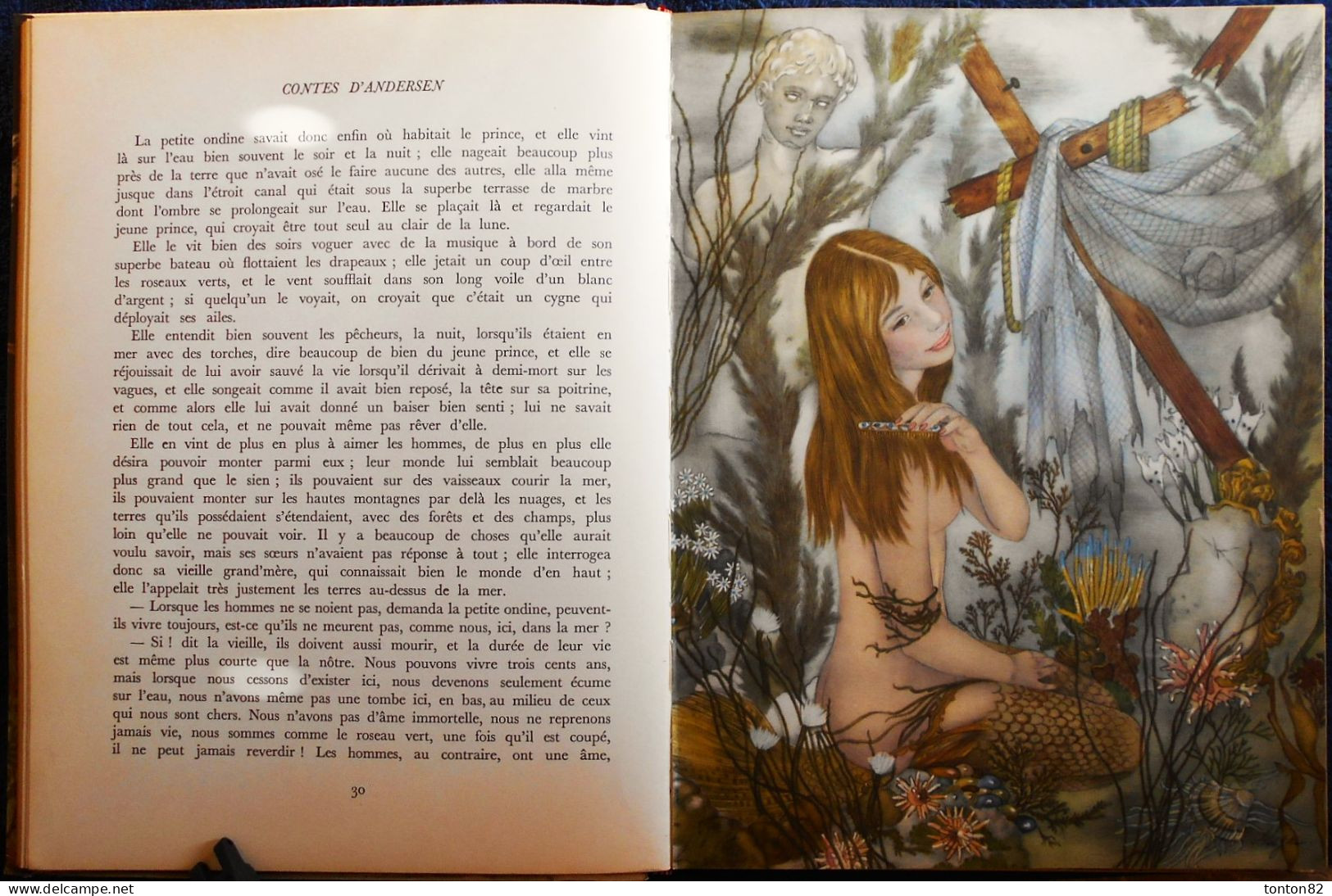 Adrienne Ségur - Contes d'Andersen - IB et Christine - Flammarion - ( 1959 ) .