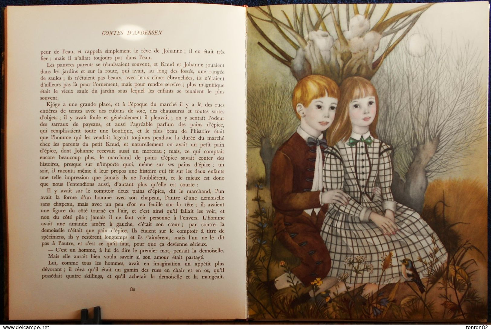 Adrienne Ségur - Contes d'Andersen - IB et Christine - Flammarion - ( 1959 ) .