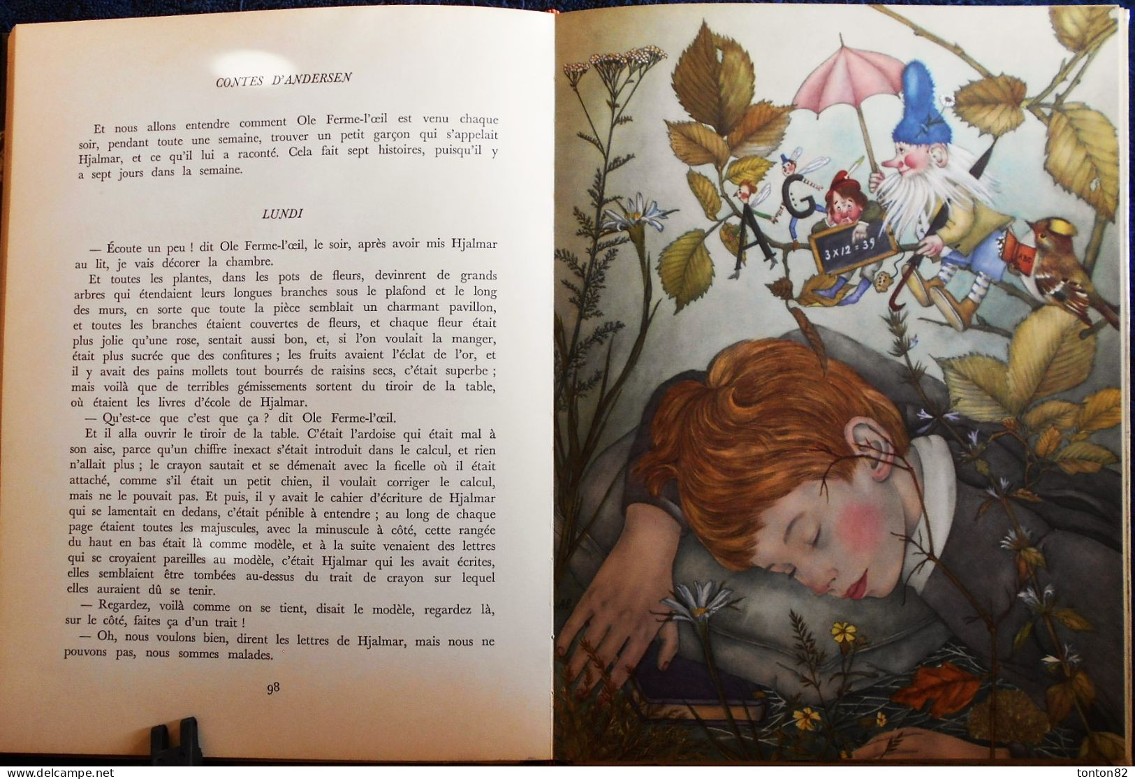 Adrienne Ségur - Contes d'Andersen - IB et Christine - Flammarion - ( 1959 ) .