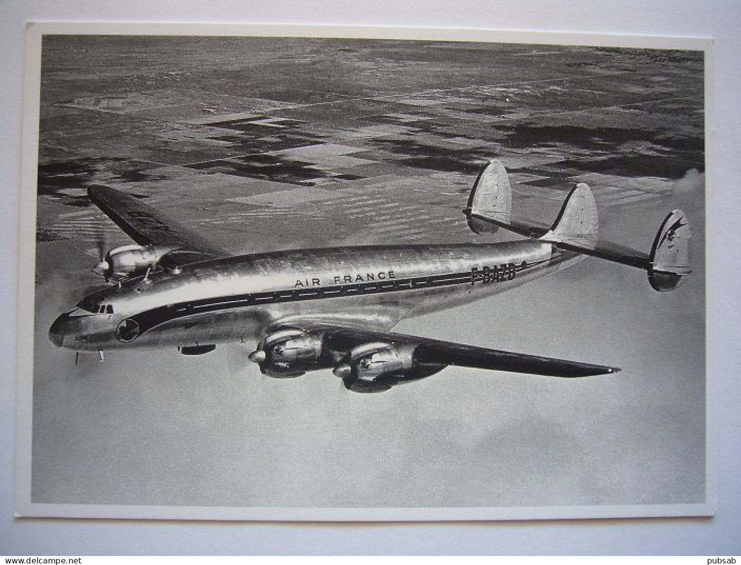 Avion / Airplane / AIR FRANCE / Lockheed Super G Constellation - 1946-....: Moderne