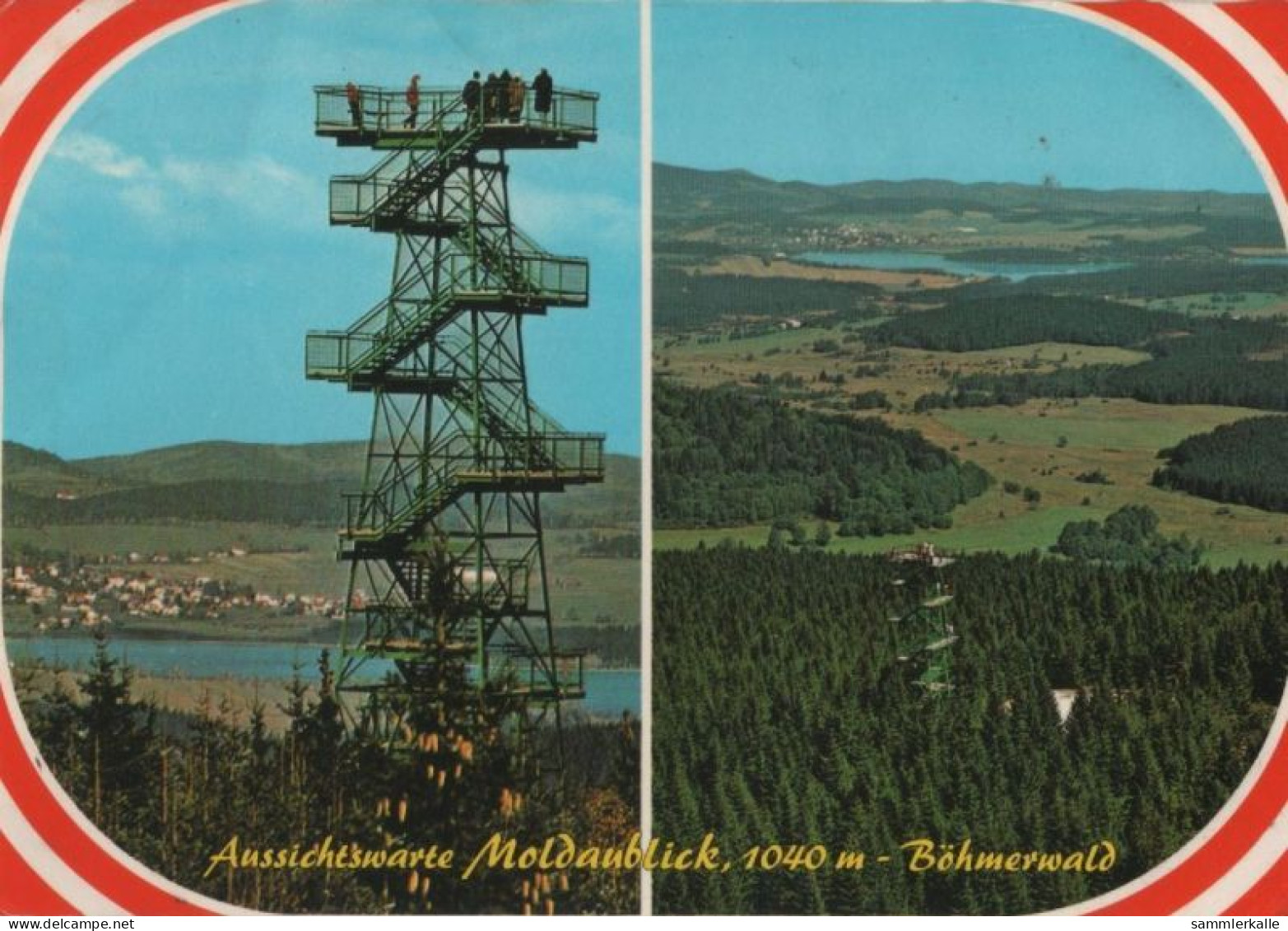 74610 - Österreich - Ulrichsberg - Aussichtswarte Moldaublick - 1981 - Rohrbach