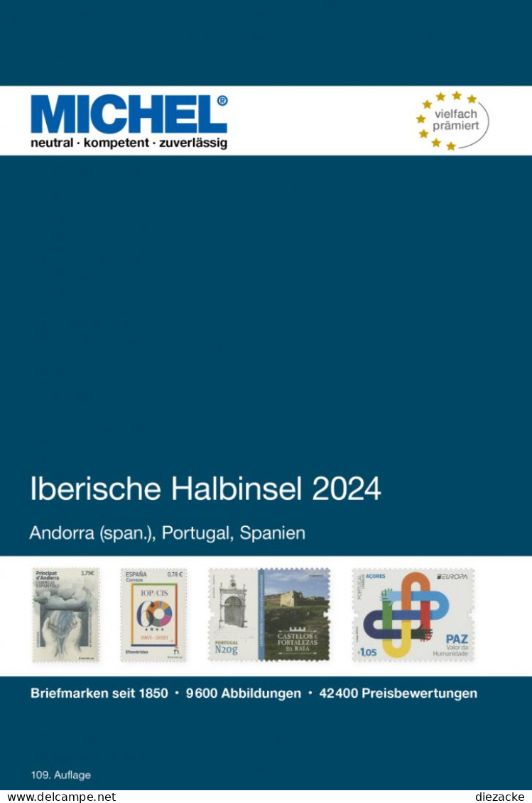 Michel Katalog Iberische Halbinsel 2024 (E 4) Portofrei In Deutschland! Neu - Other & Unclassified