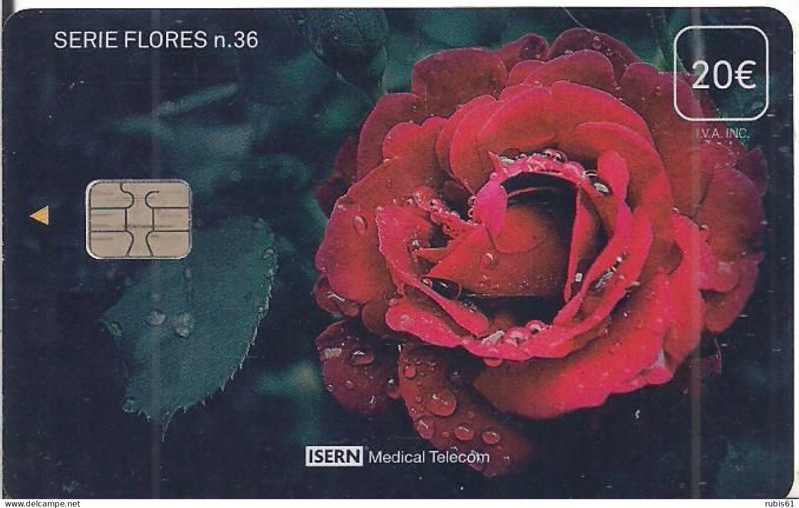 TARJETA ISERN FLORES 36 - Other & Unclassified