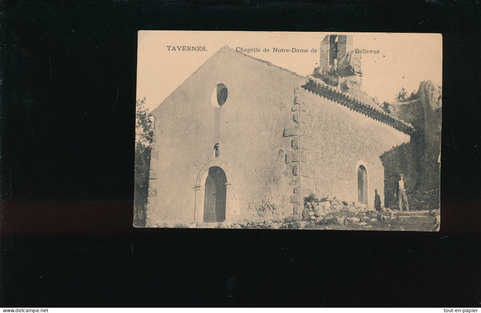 CPA - 83 - Tavernes - Chapelle Notre Dame De Bellevue écrite En 1913 - Tavernes