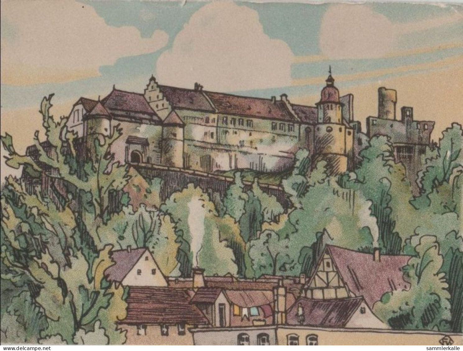 40607 - Heidenheim - Schloss Hellenstein - Ca. 1950 - Heidenheim