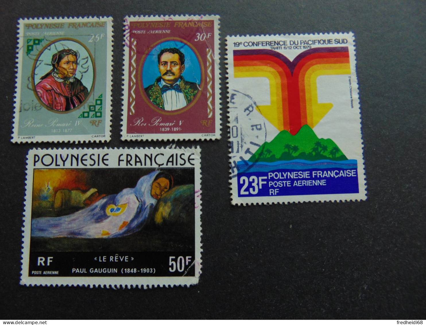 Très Bel Ensemble De Timbres De Polynésie Française Oblitéré - 2 Ou 3 Défauts - Collezioni & Lotti