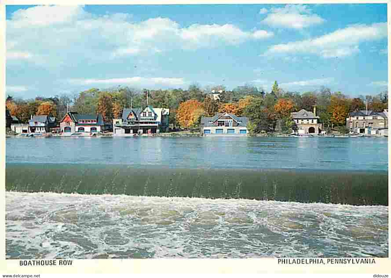 Etats Unis - Philadelphia - Boathouse Row - CPM - Voir Scans Recto-Verso - Philadelphia