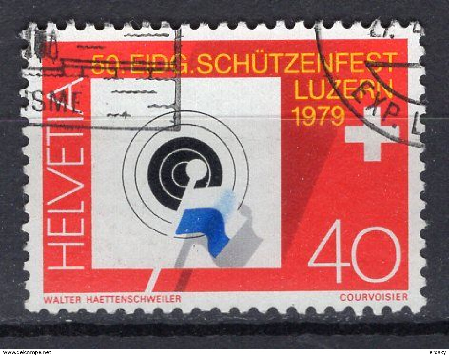 T2341 - SUISSE SWITZERLAND Yv N°1077 - Usati