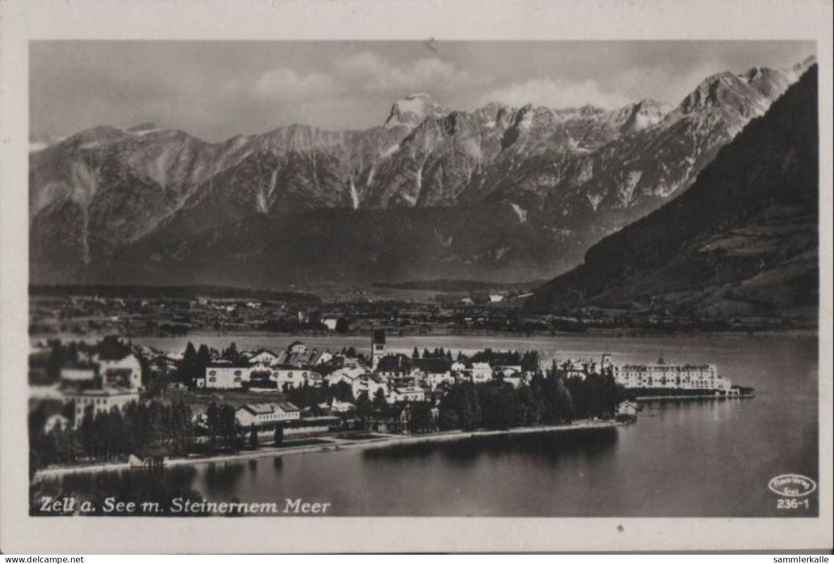 61980 - Österreich - Zell Am See - Mit Steinernem Meer - Ca. 1960 - Zell Am See