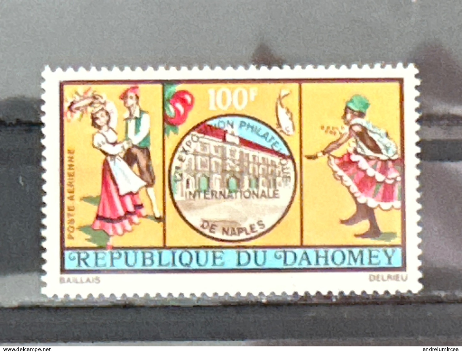 Exposition Philatélique De Naples - Bénin – Dahomey (1960-...)