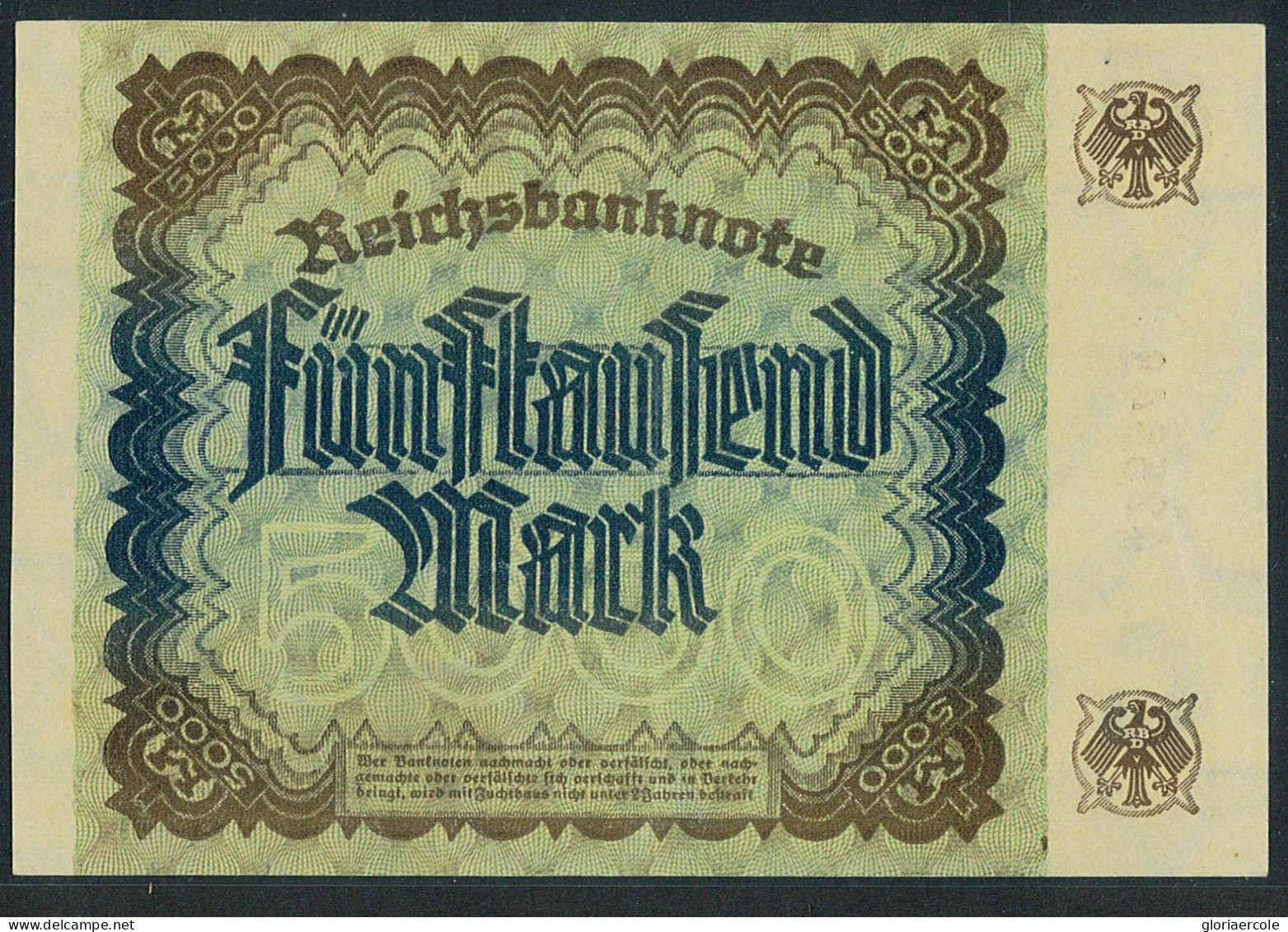 P2754 - GERMANY PAPER MONEY PICK, NR. 81 A UNCIRCULATED - Ohne Zuordnung