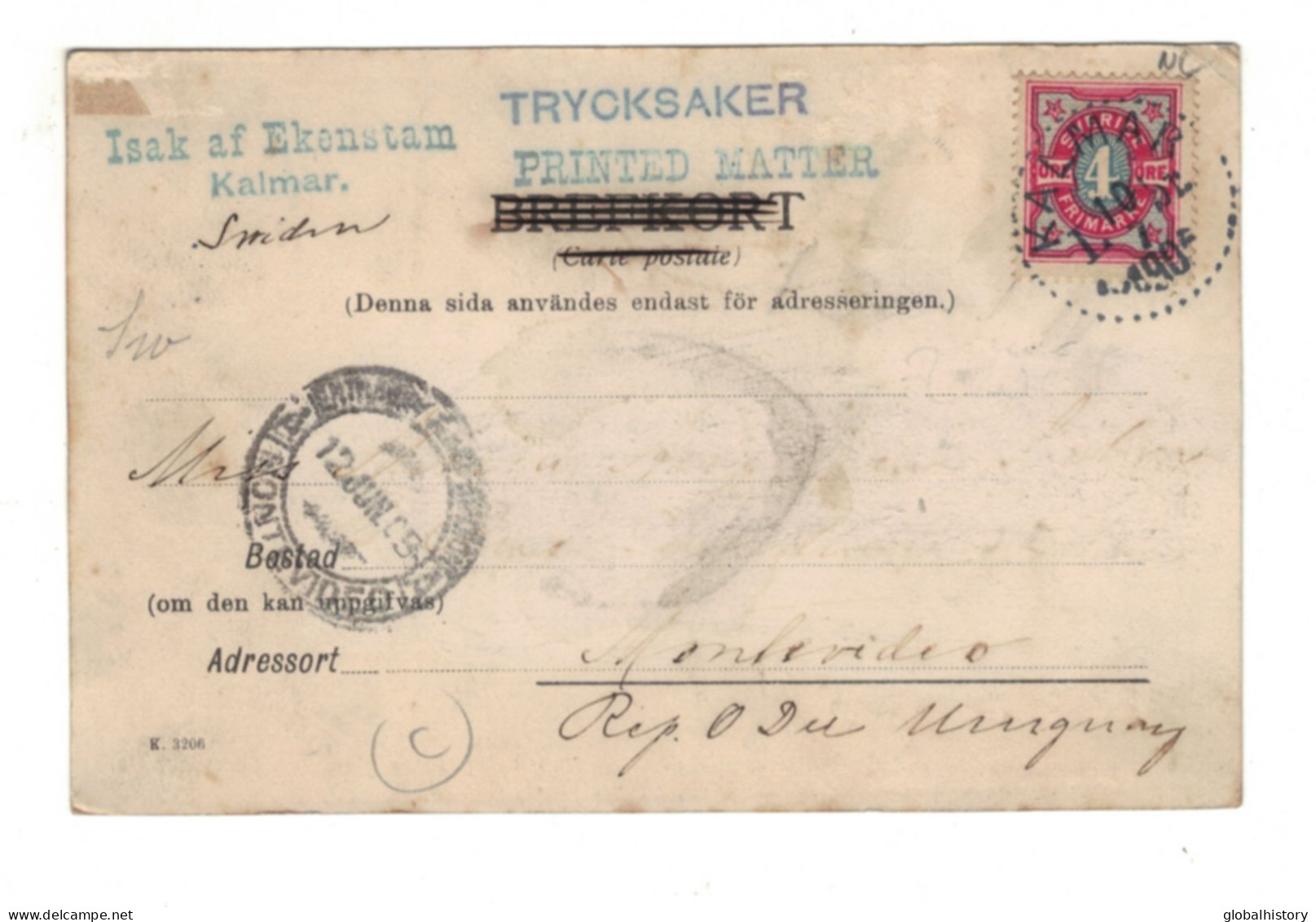 DH1810 - SWEDEN - KALMAR - CENTRALHOTELLET - TEATERN - Sweden