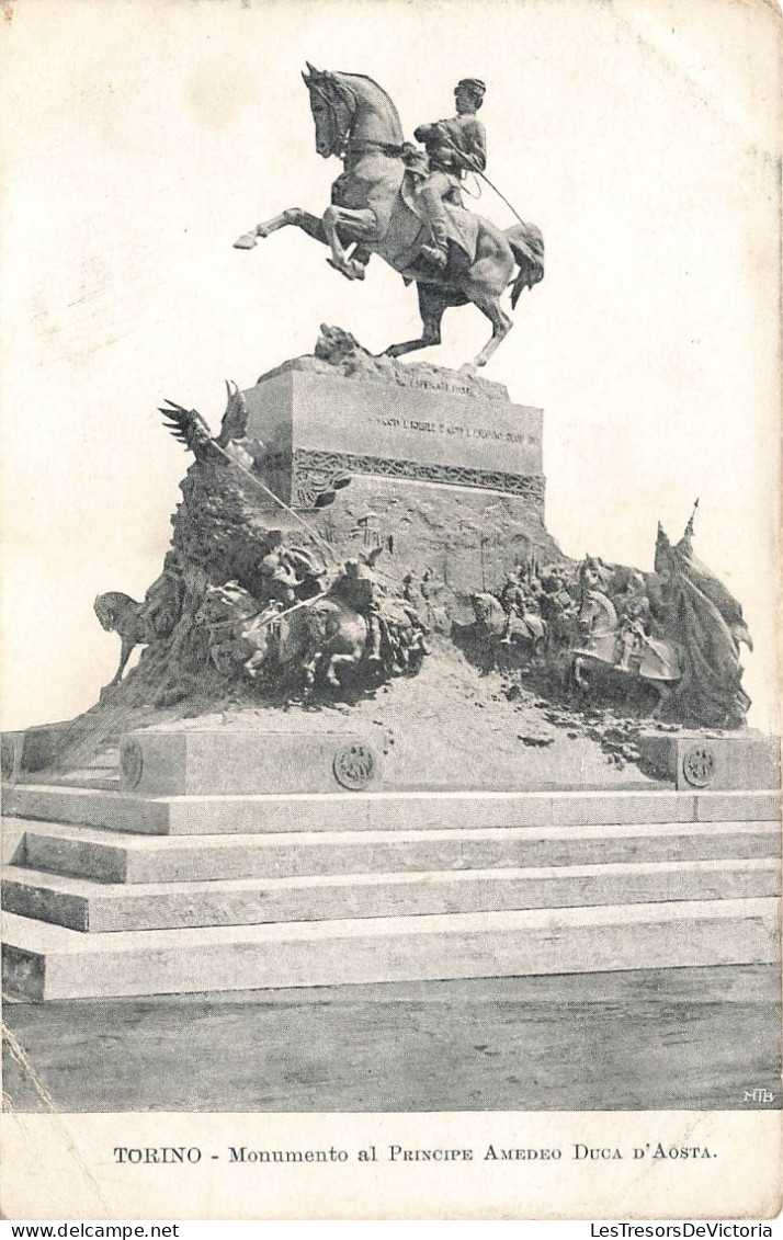 ITALIE - Torino - Monumento Al Principe Amedeo Duca D'Aosta - Carte Postale Ancienne - Andere Monumenten & Gebouwen