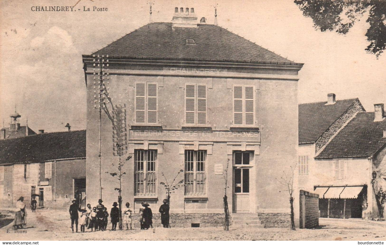 52 - CHALINDREY - La Poste - Chalindrey