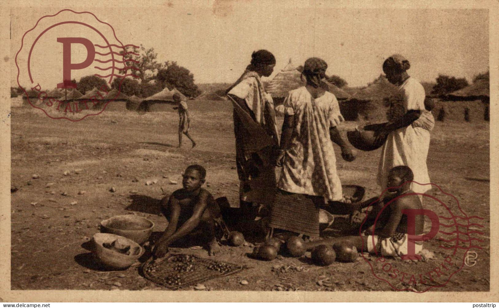 MALI - Environs De BAMAKO - MORIBABOUGOU - Un Coin De Marché - Mali