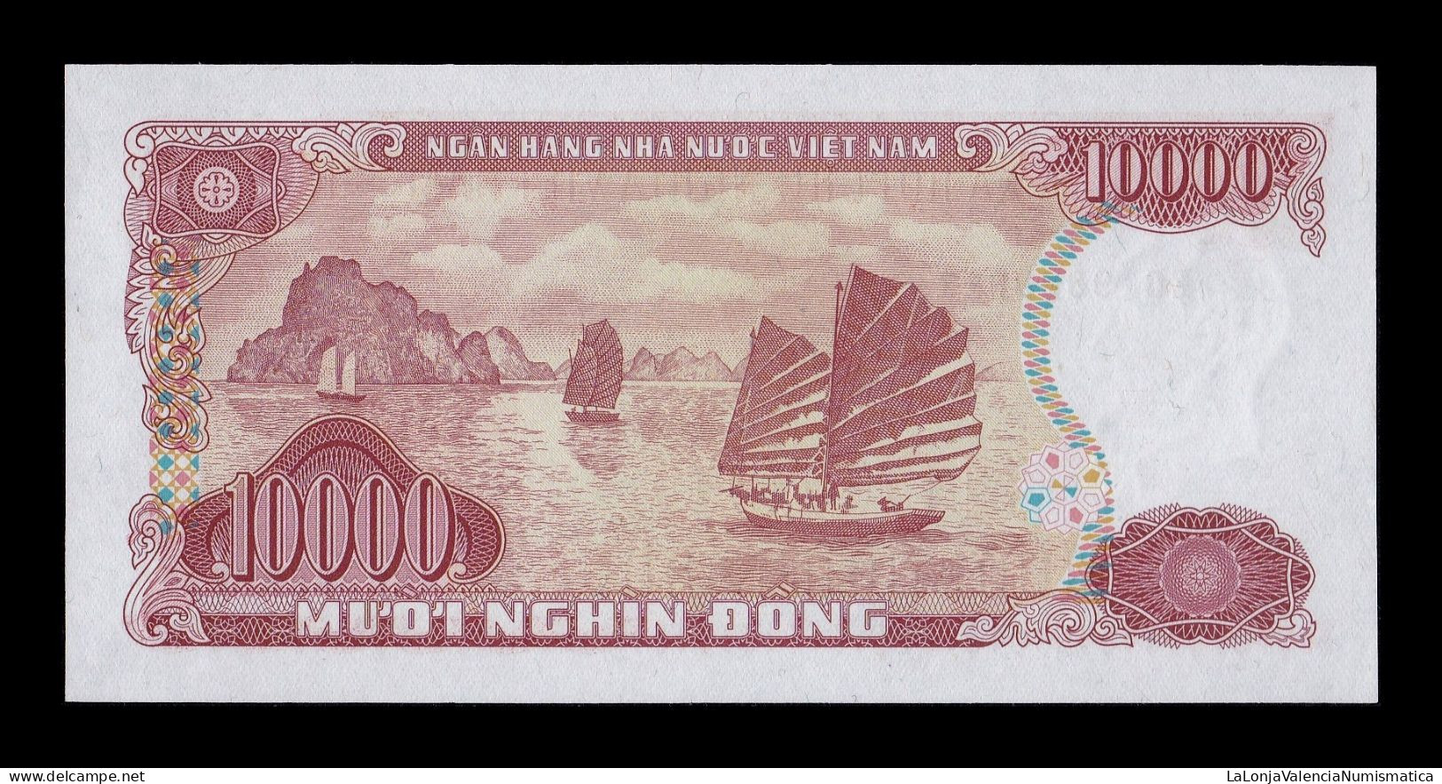 Vietnam 10000 Dong 1993 Pick 115 Sc Unc - Viêt-Nam