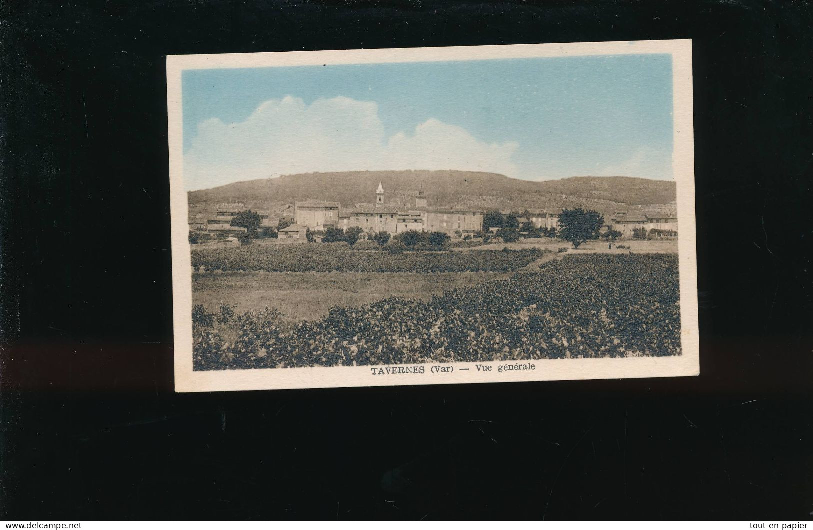 CPA- 83 - Tavernes - Vue Générale - écrite Voyagée En 1952 - Tavernes