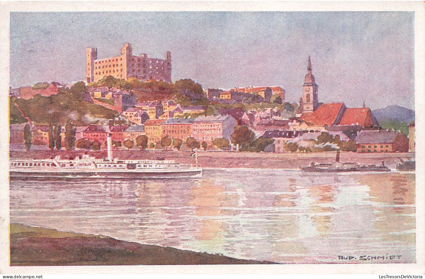 ROYAUME-UNI - Rup Schmidt - Pozsony Pressburg Bratislava Slowakei, Donaudampfer Wien - Carte Postale Ancienne - Slowakei