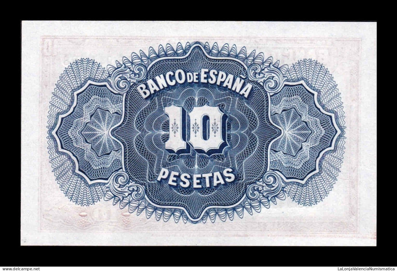 España Spain 10 Pesetas República 1935 Pick 86 Serie A Sc Unc - 10 Peseten