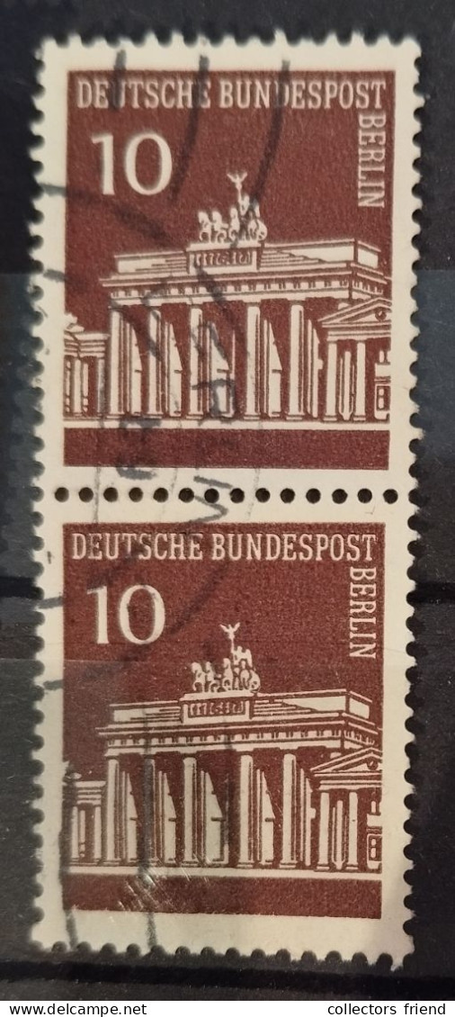 Berlin 286 O - Senkrechtes Paar - Used Stamps