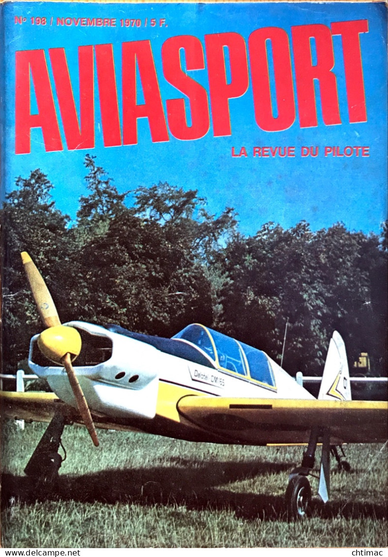 Aviasport N°198 - Novembre 1970 - Luftfahrt & Flugwesen