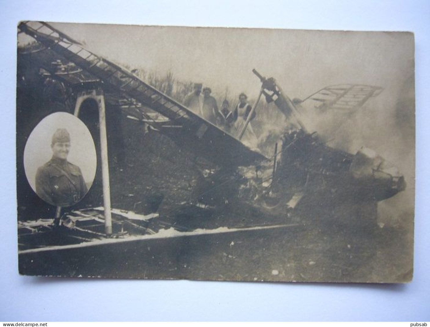 Avion / Airplane / ARMÉE DE L'AIR FRANÇAISE / Crash Et Décès D'un Pilote Français - 1914-1918: 1ère Guerre