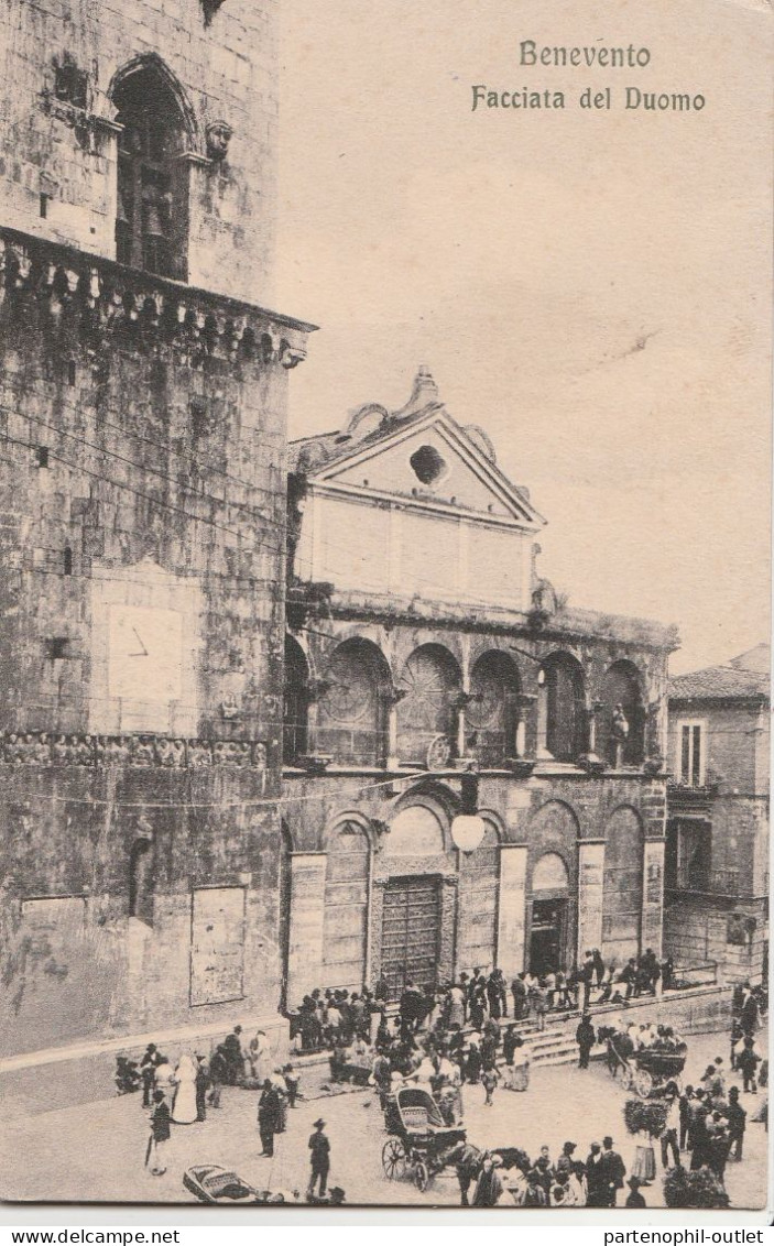 Cartolina - Postcard /  Non Viaggiata /  Benevento -  Facciata Del Duomo. - Benevento